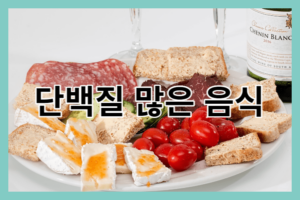 단백질 섭취의 필수템, 단백질 많은 음식 5가지 놓치지 마세요