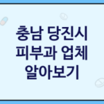 충남 당진시 피부과 대표 피부과 추천 3곳, 피부스케일링, 피부미용, 콜라겐