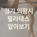 경기 의왕시 필라테스 좋은 필라테스 소개 5곳, 헬스장 스트레칭 피트니스