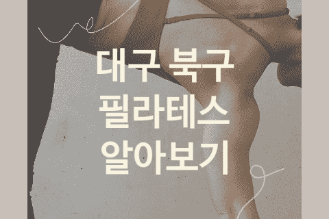 대구 북구 필라테스 대표 필라테스 추천 TOP5, 재활운동 크로스핏 피트니스