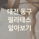 대전 동구 필라테스 괜찮은 필라테스 추천 5곳, 재활운동 운동치료 운동치료