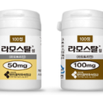 라모스탈정 50 mg, 100 mg (뇌전증(간질) 치료제, 조울증치료제) 피부 근력