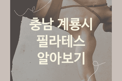 충남 계룡시 필라테스 괜찮은 필라테스 소개 5가지, 운동치료 헬스장 뱃살빼는운동