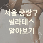 서울 중랑구 필라테스 괜찮은 필라테스 소개 5가지, 크로스핏 피티 재활운동