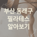 부산 동래구 필라테스 대표 필라테스 추천 5가지, 운동기구 헬스장 PT샵