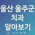 울산 울주군 치과 괜찮은 업체 소개 BEST5 사랑니 구내염